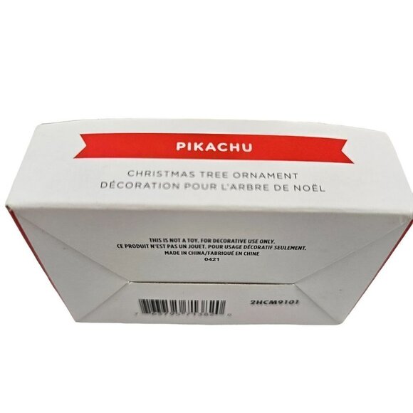 HALLMARK 2022 Pokémon Pikachu Christmas Tree Holiday Ornament** - Picture 6 of 7